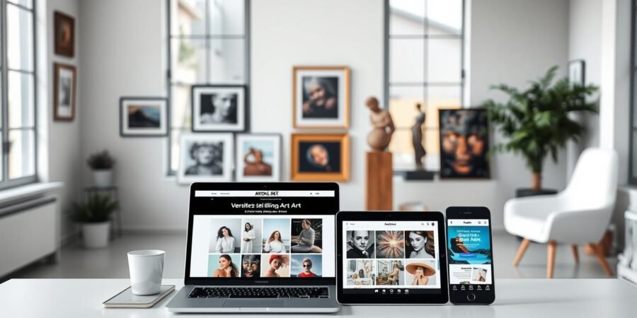 Best Sites to Sell Original Art Online with Low Investment
