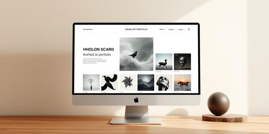 How to Build a Professional Online Art