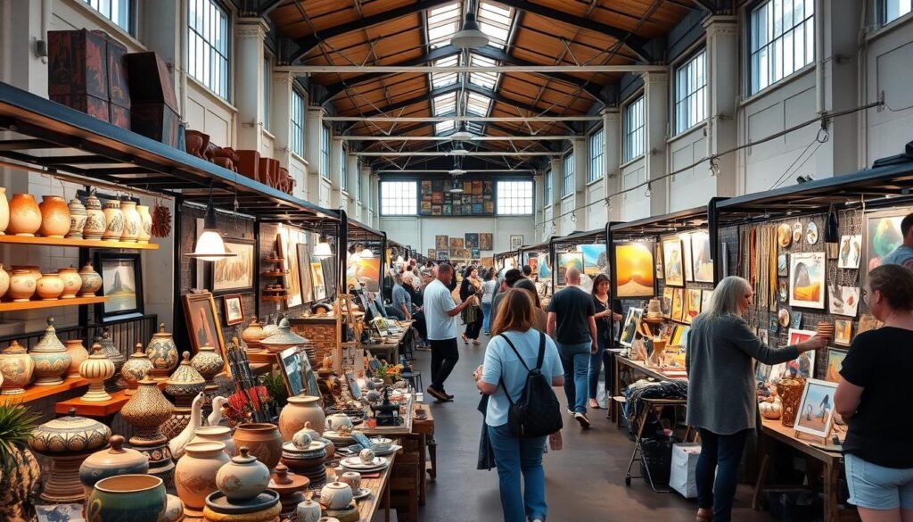 Specialized art marketplaces