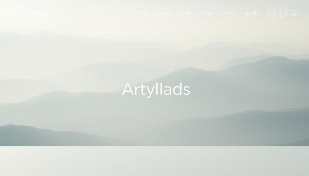artist website example