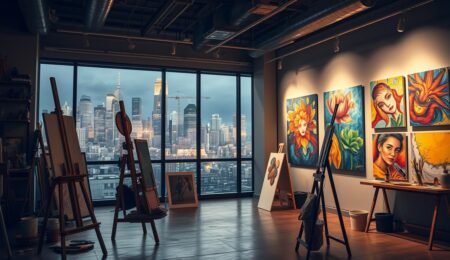 artists successful without galleries