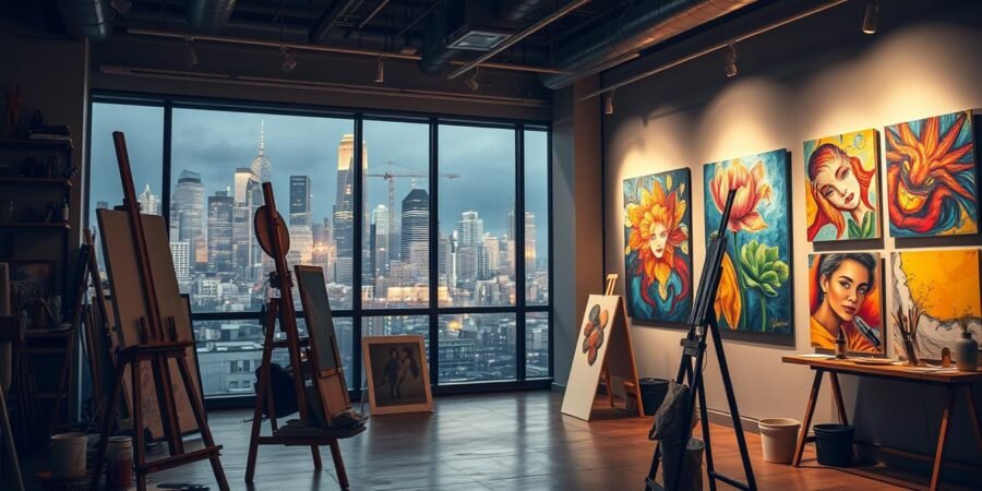 artists successful without galleries
