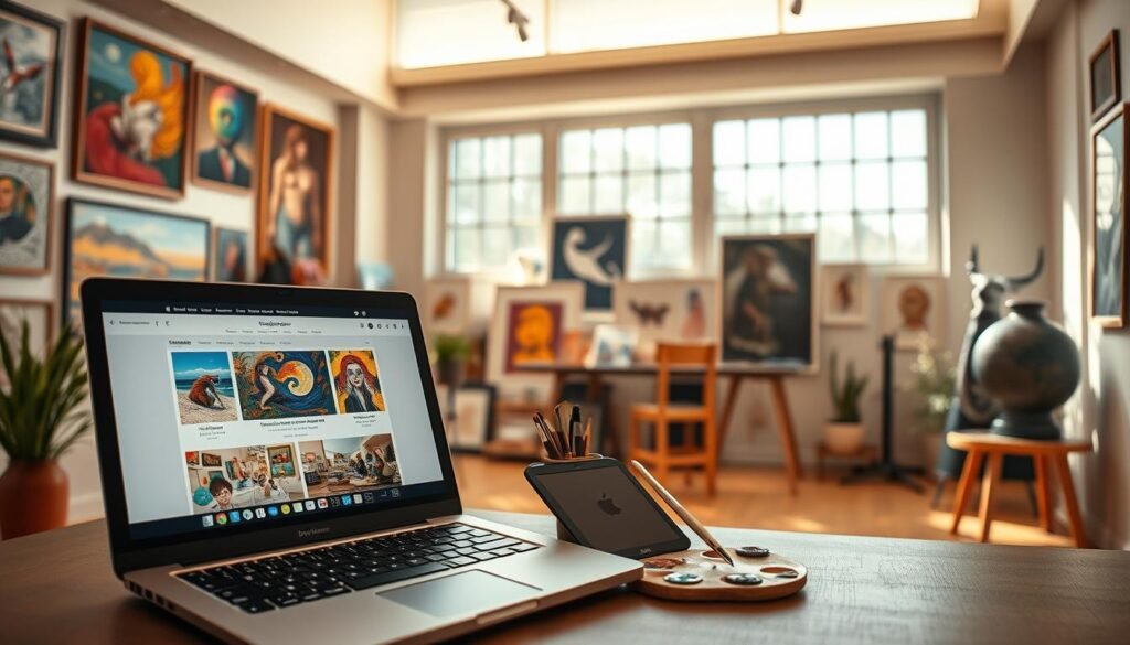 como ganhar dinheiro com arte na internet