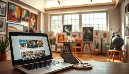 como ganhar dinheiro com arte na internet