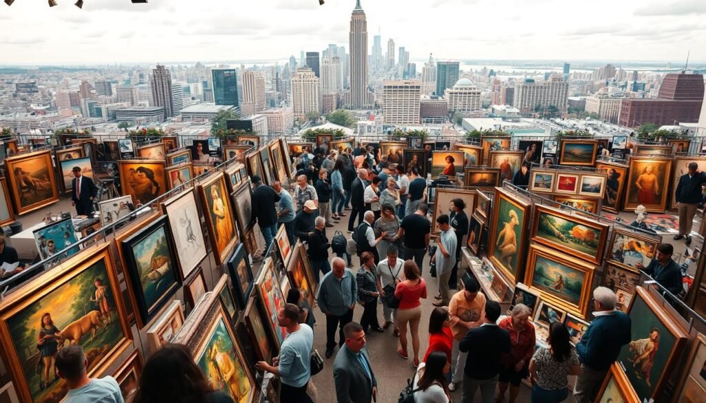 global art selling strategies