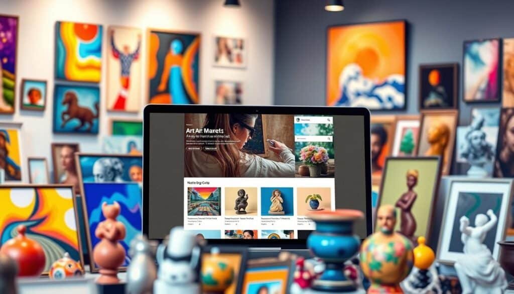 mercado de arte online