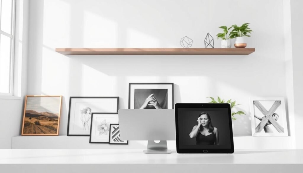 online gallery setup for artists