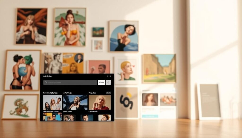 plataforma de networking para artistas no brasil