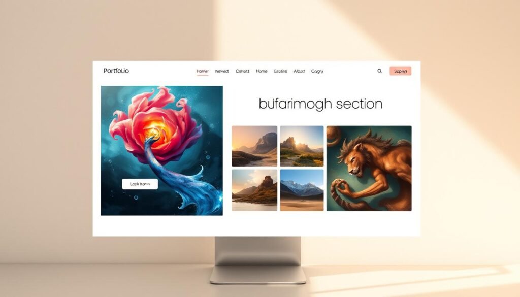 professional artist website development