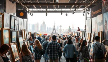 sell art internationally without gallery