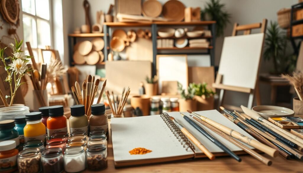 sustainable art supplies