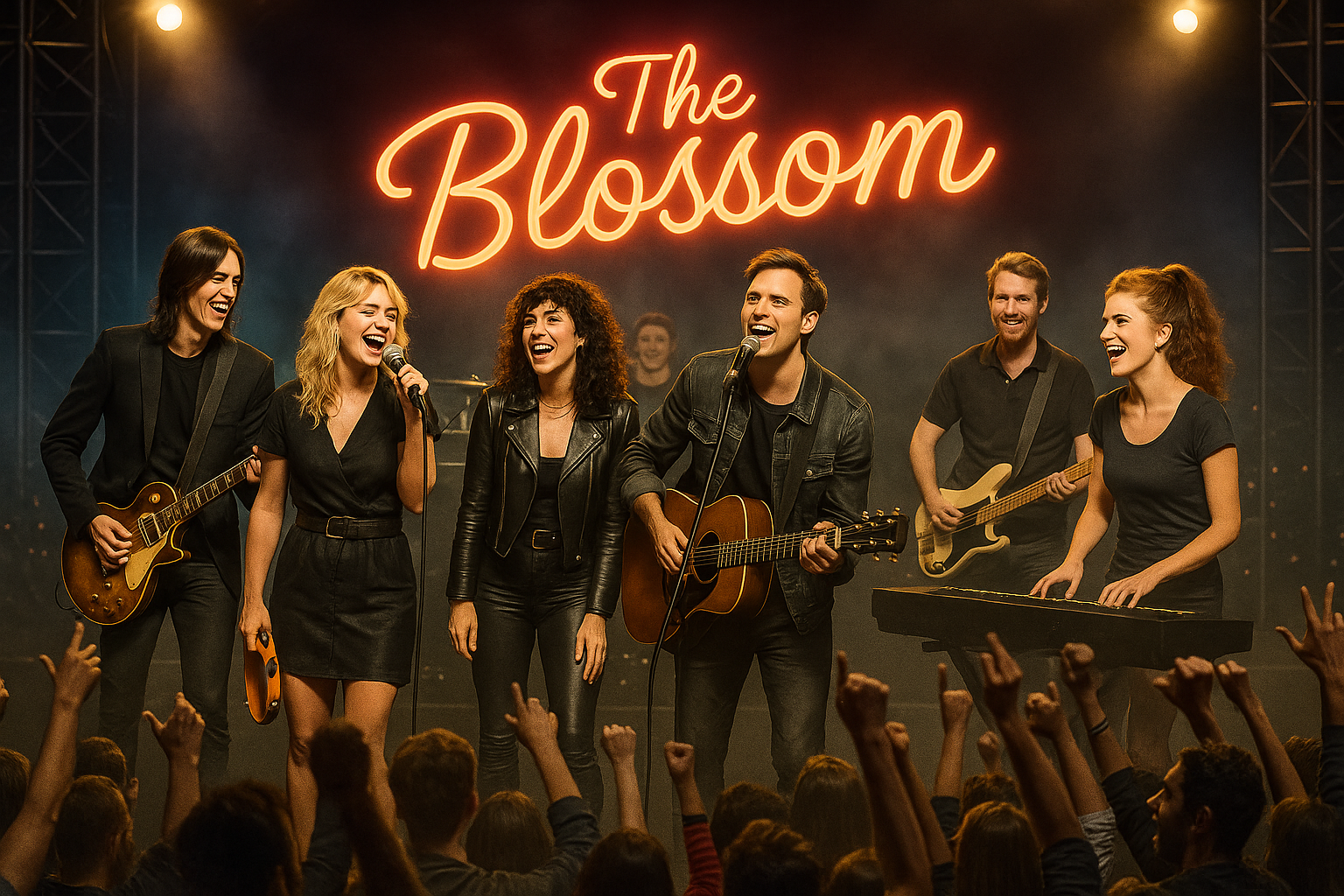 20250912_1215_Show da Banda ‘The Blossom’_remix_01k4z7s6vwex0tm7pnemxwewbd